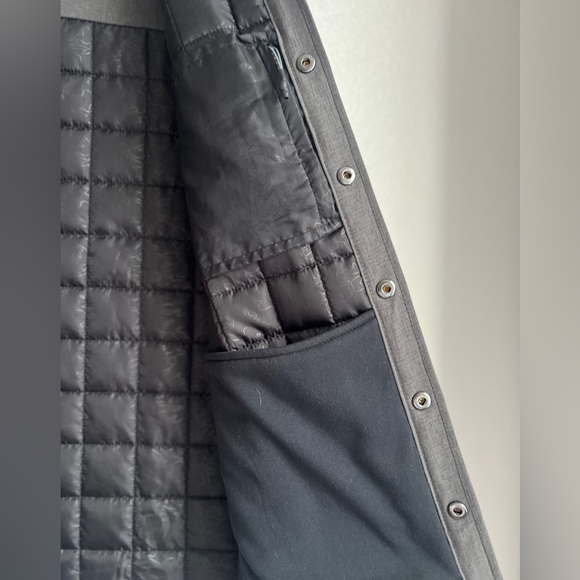 NWOT Men's LG VORTEX Quilted Jacket, Light Grey - Picture 11 of 14